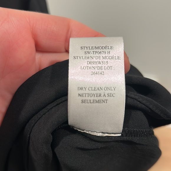 Helmut lang Black tank with Mesh detail nwots - Picture 8 of 9